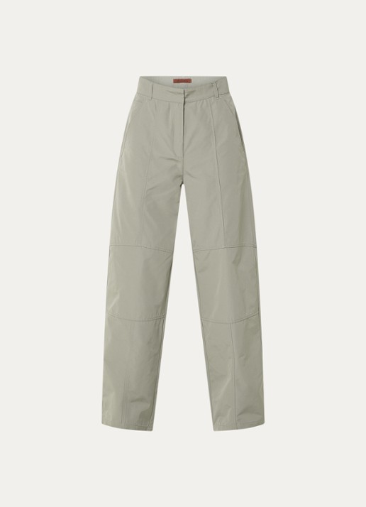 Max & Co High waist wide fit broek met steekzakken