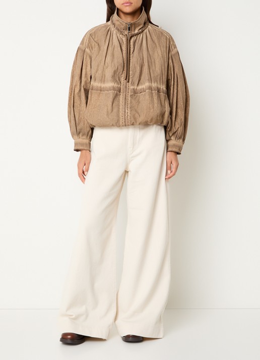 Max & Co Jack met ritszakken - voorkant 4 camel
