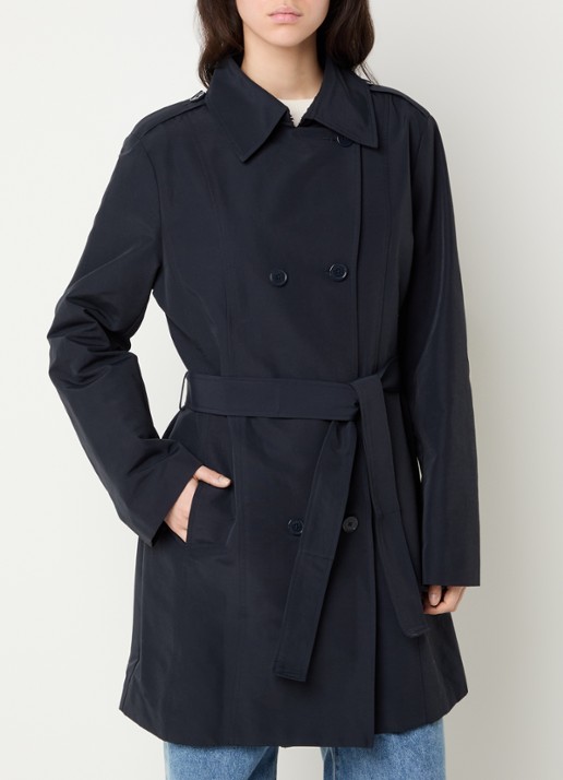 Max & Co Milo double-breasted trenchcoat met steekzakken