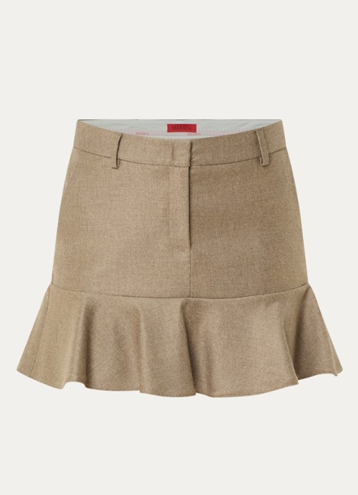 Max & Co Mini rok in wolblend met steekzakken