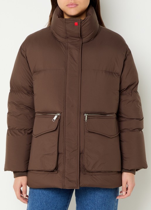 Max & Co Puffer jack met opgestikte zakken