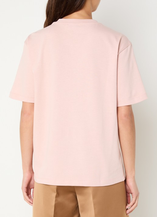 Max & Co T-shirt met print - achterkant lichtroze