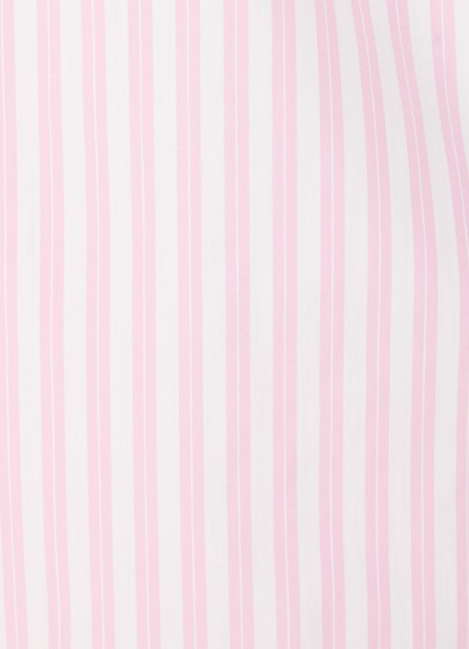 Max Mara Bahamas blouse met streepprint en borstzak - detail 2 roze