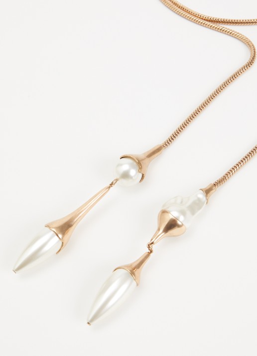 Max Mara Bevanda ketting met hanger - detail 3 goud