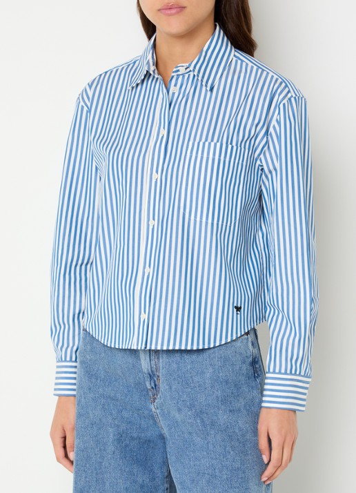 Max Mara Blouse met streepprint