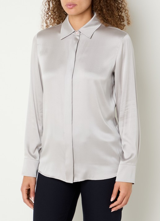 Max Mara Blouse van satijn