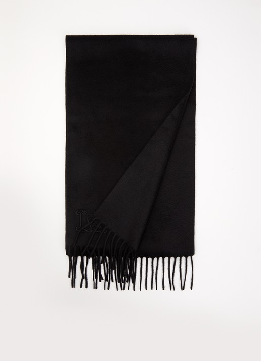 Max Mara Dalia sjaal van kasjmier met franjes 190 x 30 cm
