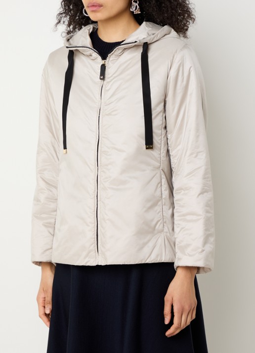 Max Mara Greenh jack met capuchon