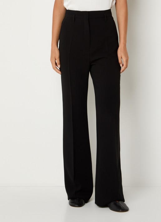 MaxMara High waist flared pantalon met steekzakken