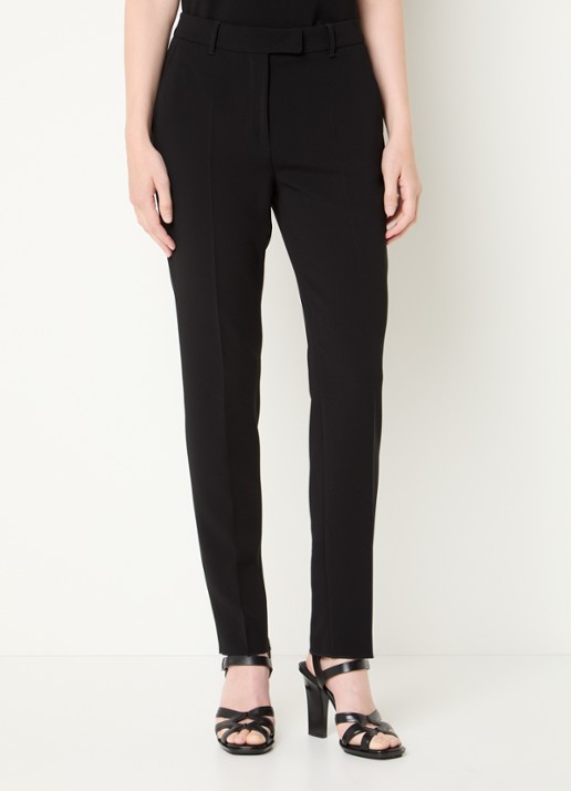 Max Mara Jerta high waist slim fit pantalon met steekzakken