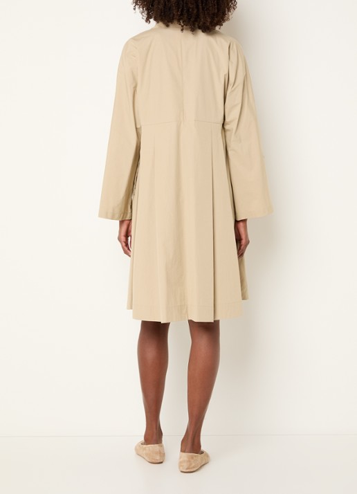 Max Mara Midi tuniekjurk met steekzakken - achterkant 4 beige
