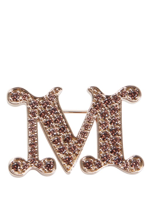 Max Mara Mxafacella broche - voorkant goud