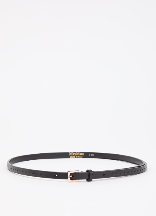 Max Mara Natural riem van kalfsleer