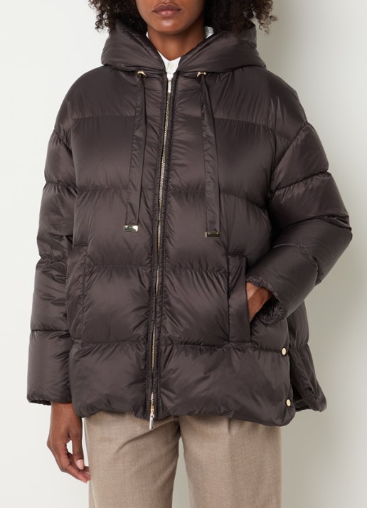 Max Mara Nerine puffer jas met waterafstotende coating