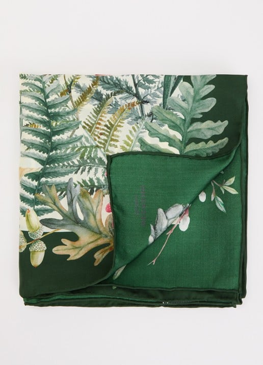 Max Mara Onesto sjaal van zijde met print 90 x 90 cm