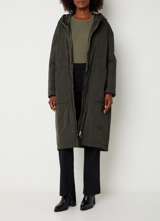 Max Mara Parka met steekzakken - detail 5 khaki