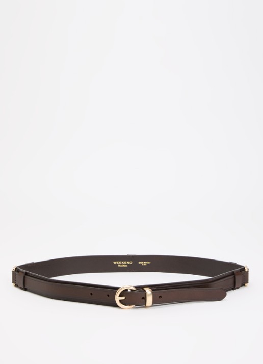 Max Mara Riem van leer
