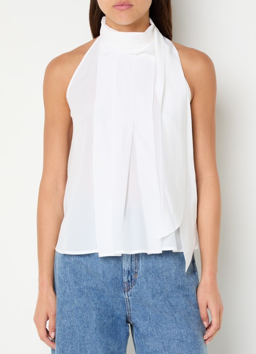 Max Mara Top met sjaalkraag