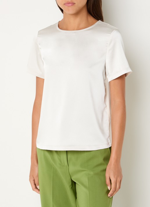 MaxMara Top van satijn