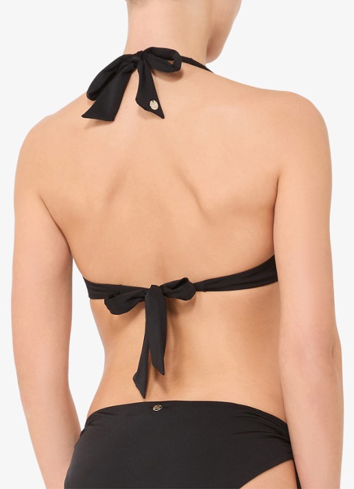Max Mara Triangel bikinitop - achterkant 3 zwart