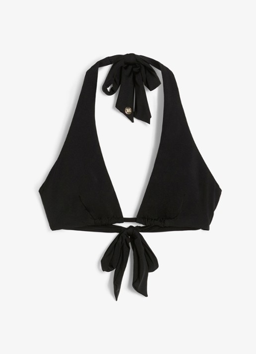 Max Mara Triangel bikinitop - voorkant 4 zwart