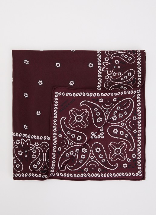Max Mara Wkaelodia bandana van zijde 50 x 50 cm