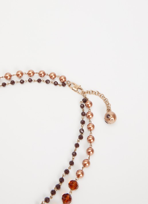 MaxMara Aderire kralenketting - detail 3 goud