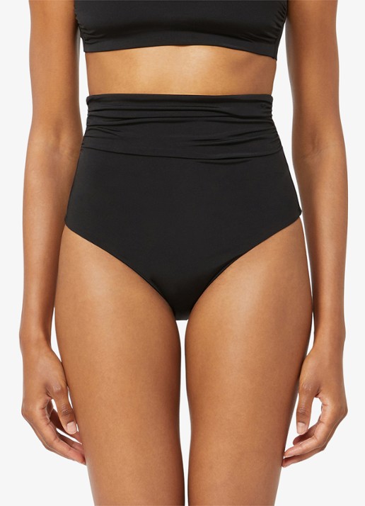 MaxMara High waisted bikinislip met plooien