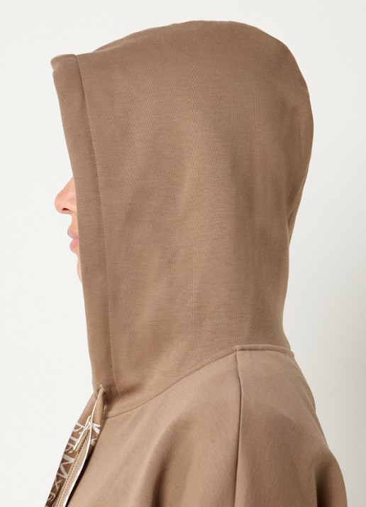 MaxMara Jour sweatvest met capuchon  - detail 5 camel