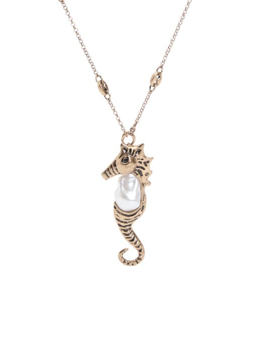 MaxMara Ketting met imitatieparel