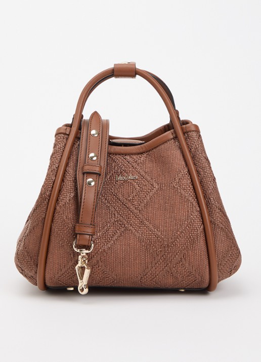 MaxMara Marine Extra Small handtas met details van leer en afneembare schouderriem