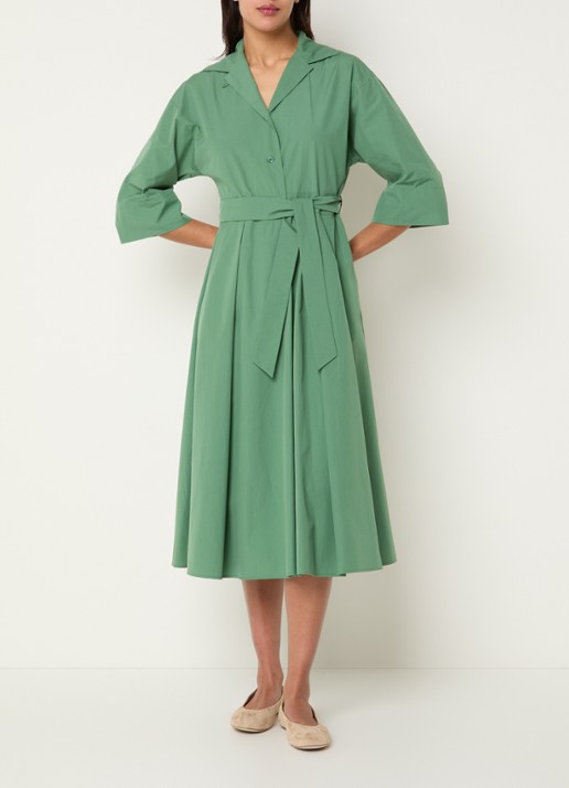 MaxMara Padana midi tuniekjurk met strikceintuur