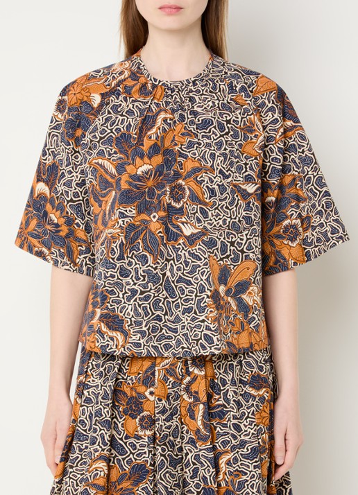 MaxMara Quaglia tuniek met bloemenprint