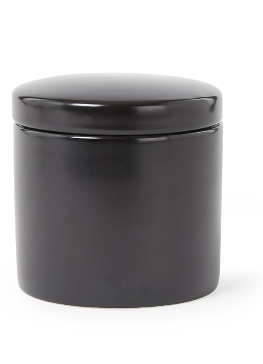 Maxwell & Williams Epicurious opbergblik 1 liter  - voorkant zwart