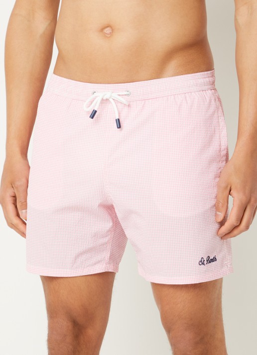 MC2 Saint Barth Patmos zwemshorts met print - detail 3 roze