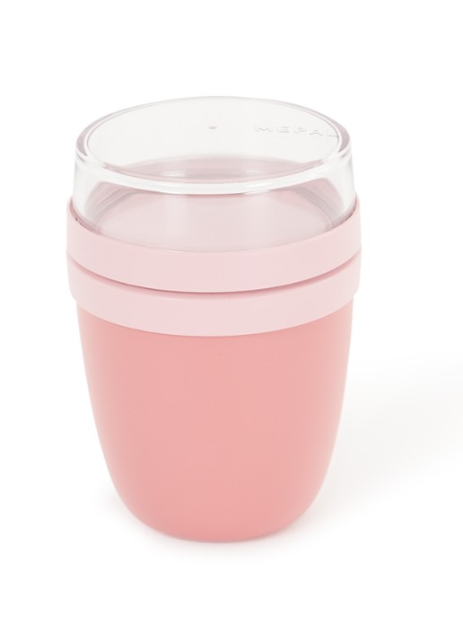 Mepal Ellipse Mini lunchpot 30 cl - voorkant donkerroze