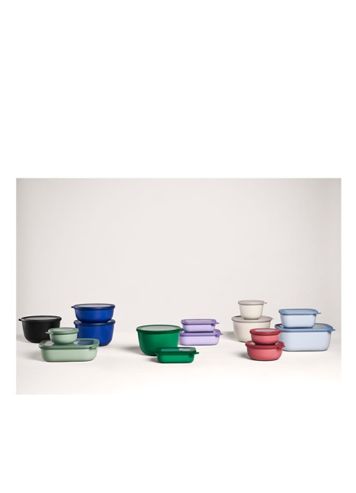 Mepal Multikom Cirqula vershouddoos set van 4 - detail 6 zwart