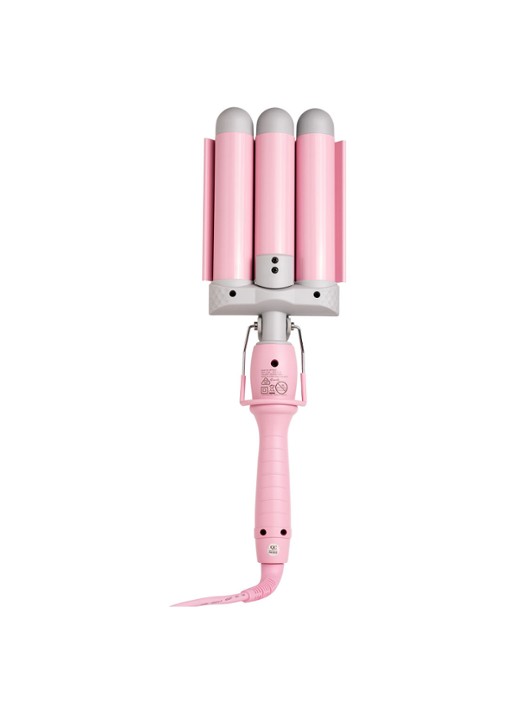 Mermade Hair Pro Waver 32 mm Pink - krultang - voorkant 5 roze