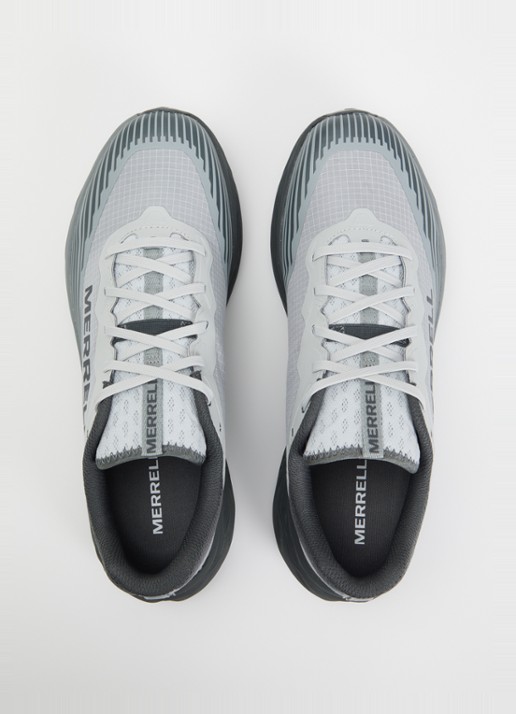 Merrell Agility Peak 6 Gore-Tex sneaker van mesh - detail 9 lichtgrijs