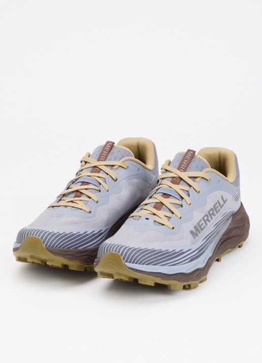 Merrell Agility Peak 6 sneaker van mesh met logo - detail 2 staalblauw