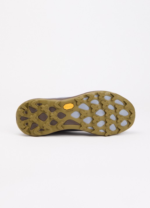 Merrell Agility Peak 6 sneaker van mesh met logo - detail 4 staalblauw