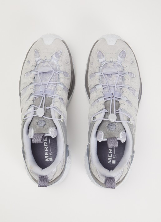 Merrell Cham Redux RMT 1TRL sneaker met suède details  - detail 2 grijs