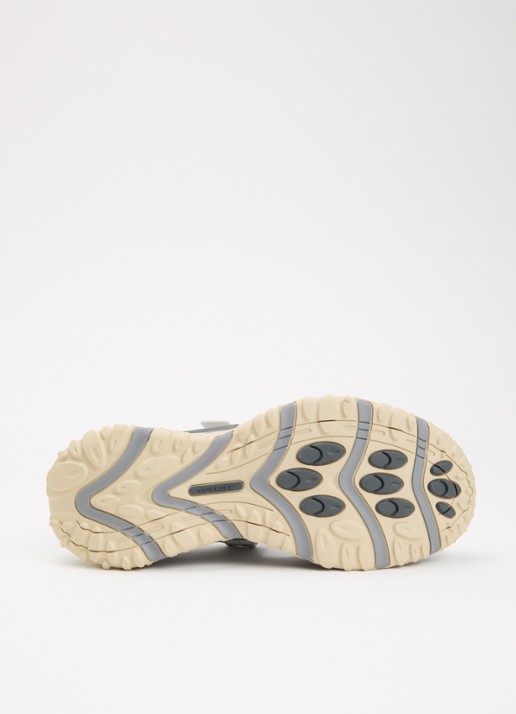 Merrell Cham Redux Sieve sneaker met leren details - detail 5 grijs