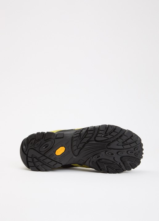 Merrell Moab 2 Siren x Gramicci sneaker met suède details - detail 3 citroengeel