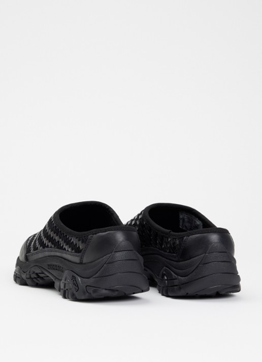 Merrell Moab 2 Slide muiltje van leer - achterkant zwart