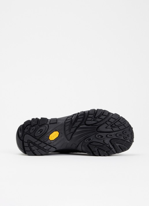 Merrell Moab 2 Slide muiltje van leer - detail 5 zwart