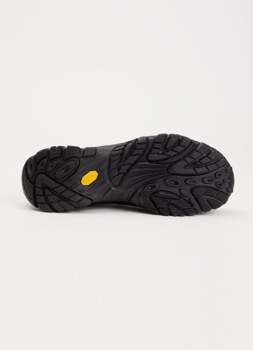 Merrell Moab 2 Slide muiltje van leer - detail 5 zwart