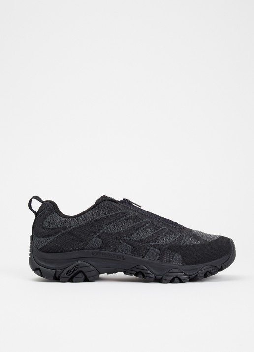 Merrell Moab 3 sneaker met gebreid bovenwerk - voorkant 5 zwart