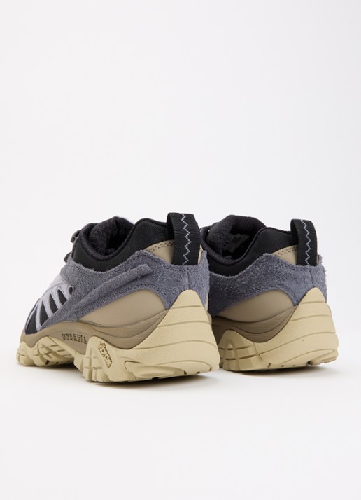 Merrell Moab Mesa Luxe sneaker van suède met mesh details - achterkant 4 lavendel