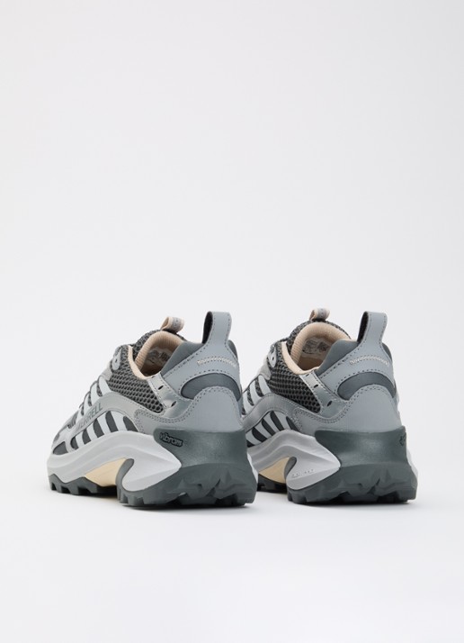 Merrell Moab Speed 2 Vent 2K sneaker van mesh met metallic details - achterkant 5 blauwgrijs